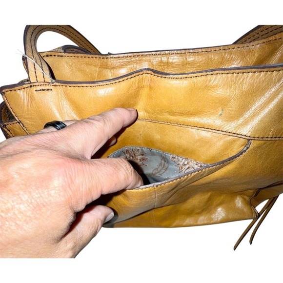 Hobo Women's Earth‎ Tone Leather Tote Bag Medium Chic Versatile Everyday flaws - Picture 7 of 16